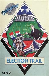 Box cover for Election Trail on the Commodore 64.
