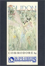 Box cover for Elidon on the Commodore 64.