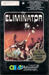Box cover for Eliminator (Adventure International) on the Commodore 64.