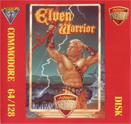 Box cover for Elven Warrior on the Commodore 64.