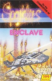 Box cover for Enclave on the Commodore 64.