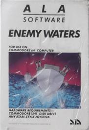 Box cover for Enemy Waters on the Commodore 64.