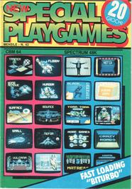 Box cover for Enforce on the Commodore 64.
