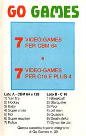 Box cover for Enforcer, The (The Power House) on the Commodore 64.