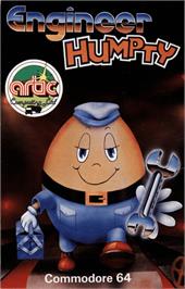 Box cover for Engineer Humpty on the Commodore 64.