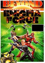 Box cover for Enigma Force on the Commodore 64.