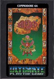 Box cover for Entombed on the Commodore 64.