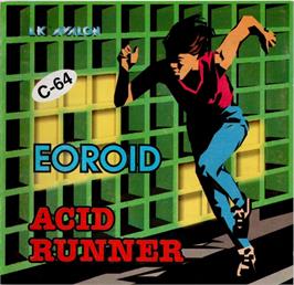 Box cover for Eoroid on the Commodore 64.