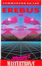 Box cover for Erebus on the Commodore 64.