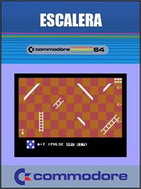 Box cover for Escalera on the Commodore 64.