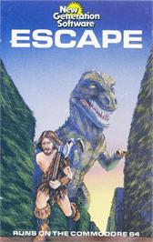 Box cover for Escape on the Commodore 64.