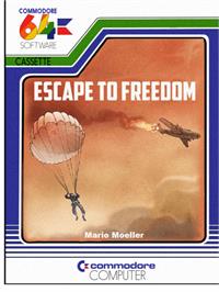 Box cover for Escape To Freedom on the Commodore 64.