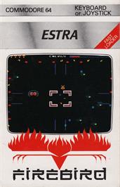 Box cover for Estra on the Commodore 64.