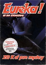 Box cover for Eureka! on the Commodore 64.
