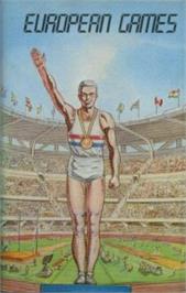 Box cover for European Games on the Commodore 64.