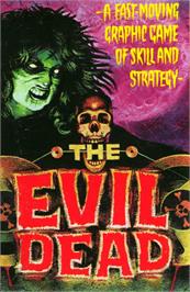 Box cover for Evil Dead, The on the Commodore 64.