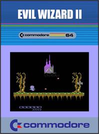 Box cover for Evil Wizard 2 on the Commodore 64.