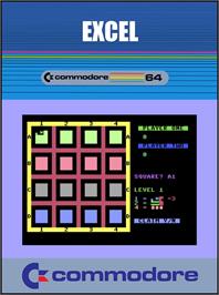 Box cover for Excel on the Commodore 64.