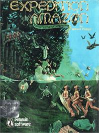 Box cover for Expedition Amazon on the Commodore 64.