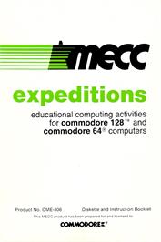 Box cover for Expeditions on the Commodore 64.