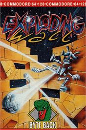 Box cover for Exploding Wall on the Commodore 64.