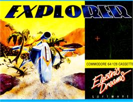 Box cover for Explorer on the Commodore 64.