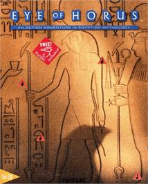 Box cover for Eye Of Horus on the Commodore 64.