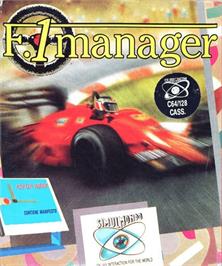 Box cover for F.1 Manager on the Commodore 64.