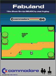Box cover for Fabuland on the Commodore 64.