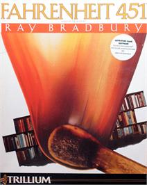 Box cover for Fahrenheit 451 on the Commodore 64.