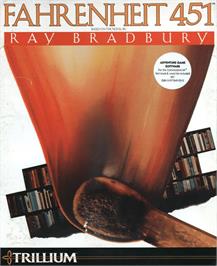 Box cover for Fahrenheit 451 on the Commodore 64.