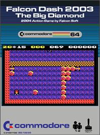 Box cover for Falcon Dash 2004 - The Big Diamond on the Commodore 64.
