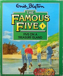 Box cover for Famous Five, The - Five On A Treasure Island on the Commodore 64.