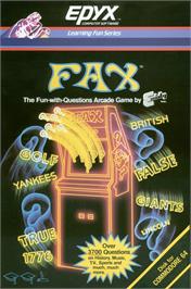 Box cover for Fax on the Commodore 64.