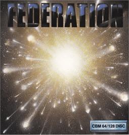 Box cover for Federation on the Commodore 64.