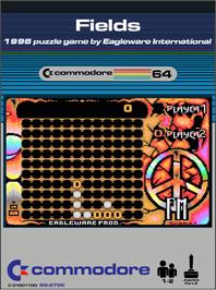 Box cover for Fields on the Commodore 64.