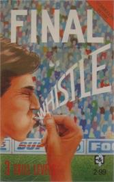 Box cover for Final Whistle on the Commodore 64.