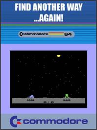 Box cover for Find Another Way! on the Commodore 64.