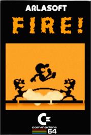 Box cover for Fire (Osbourne) on the Commodore 64.