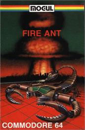 Box cover for Fire Ant on the Commodore 64.