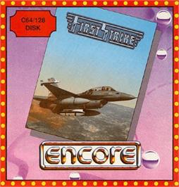 Box cover for First Strike on the Commodore 64.