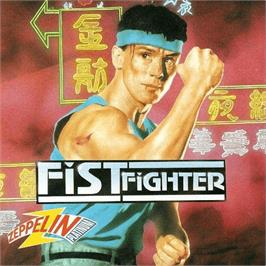 Box cover for Fist Fighter on the Commodore 64.