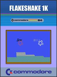 Box cover for Flakeshake 1k on the Commodore 64.