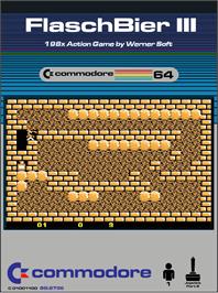 Box cover for Flaschbier 3 on the Commodore 64.