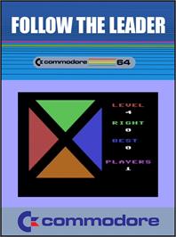 Box cover for Follow the Leader (Interface Publications) on the Commodore 64.