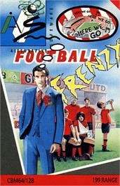 Box cover for Football Frenzy on the Commodore 64.