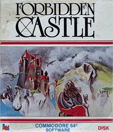 Box cover for Forbidden Castle on the Commodore 64.