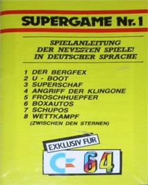 Box cover for Forest Raider on the Commodore 64.