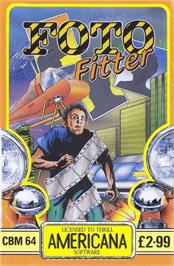 Box cover for Foto Fitter on the Commodore 64.