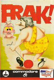 Box cover for Frak! on the Commodore 64.